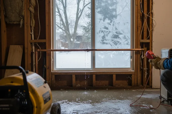 Frozen & Burst Pipe Water Damage in Lansing, Michigan