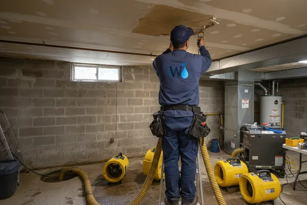 Ceiling & Drywall Water Damage Repair in Lansing, Michigan