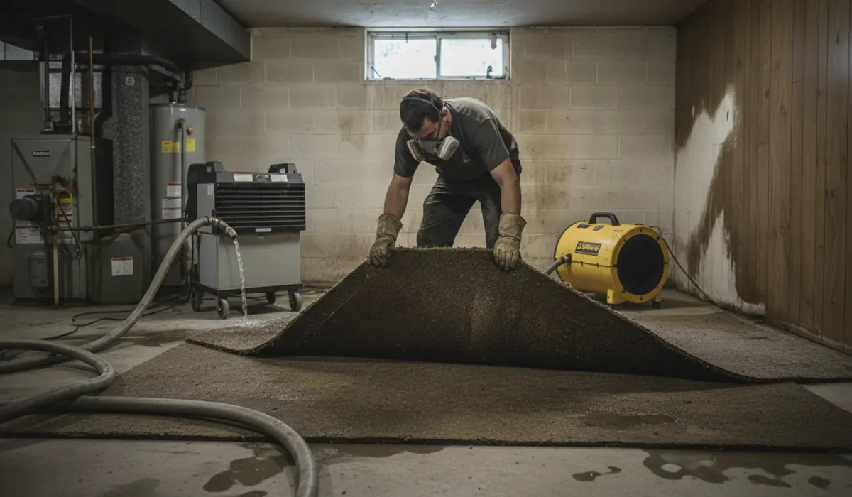 Can Wet Basement Carpet Be Saved, or Does It Have to Come Out?
