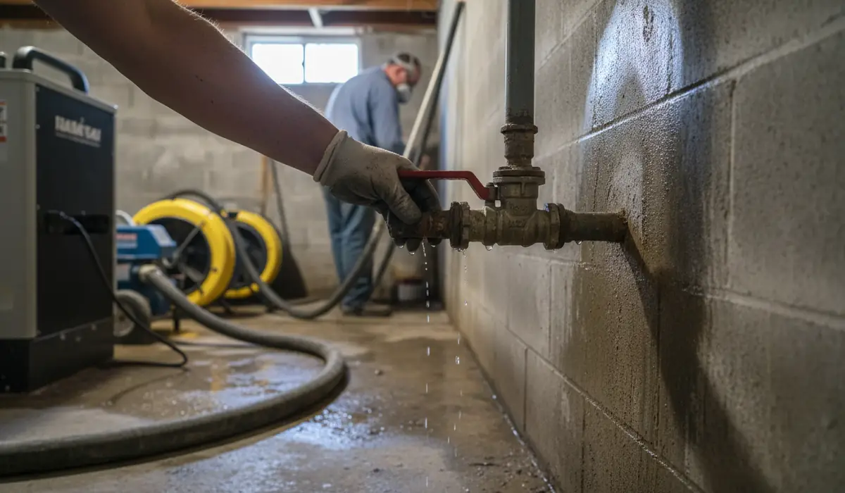 Frozen Pipe Burst? What to Do First