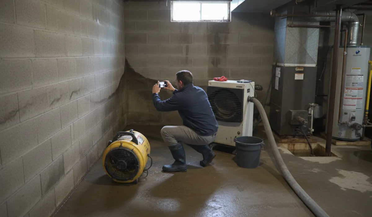What to Photograph for a Water Damage Insurance Claim